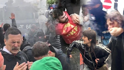Son dakika | 1 Mayıs'ta çok sayıda gözaltı ve sert müdahale! TİP Lideri Erkan Baş'a da biber gazı sıkıldı