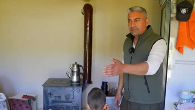 İstanbul'u terk eden Bülent Polat köye yerleşti: Ne elektrik var ne telefon!