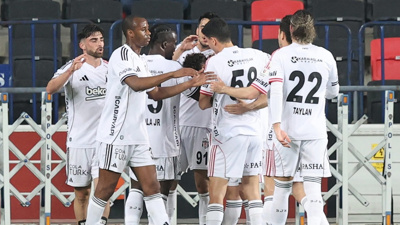 Beşiktaş ilk yarı işi bitirdi: Gaziantep'te zorlanmadı
