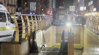 Osmanbey metroda raylara düşen genç öldü
