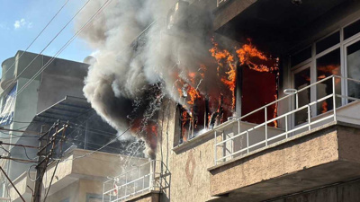 Manisa'da 88 yaşındaki adam evinde çıkan yangında hayatını kaybetti