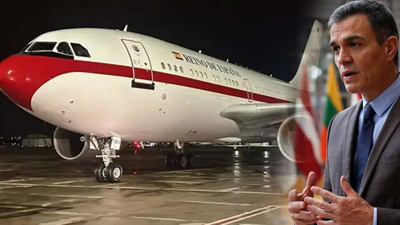 Pedro Sanchez'in havada yaşadığı panik ortaya çıktı! Kokpitten dumanlar yükselmiş