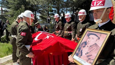 Şehit onbaşı 61 yıl sonra memleketine defnedildi