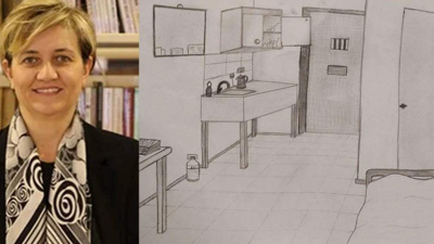 İBB tutuklusu İpek Elif Atayman hücresini resmetti: "Adalet elbet tecelli eder"