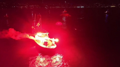 DAK/SAR'dan gece arama kurtarma tatbikatı