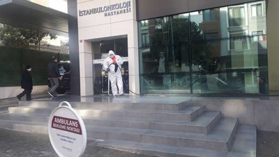 İBB'den coronavirüs temizliği: 245 hastane yıkanacak