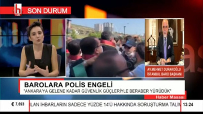 İstanbul Barosu Başkanı Durakoğlu: Metin Feyzioğlu artık bizim karşı tarafımızdadır