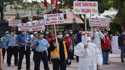 "120 olan vaka sayısı 500'e ulaştı"