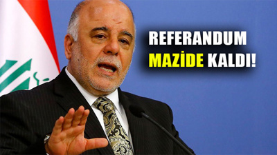 Irak Başbakanı el-Abadi IKBY referandumunun mazide kaldığını söyledi!