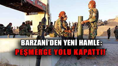 Peşmerge Sincar-Duhok anayolunu kapattı!