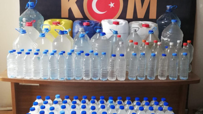 Malatya'da sahte içki operasyonu
