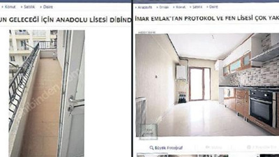 Emlakçılar vakit kaybetmedi: Liseye nazır daire...