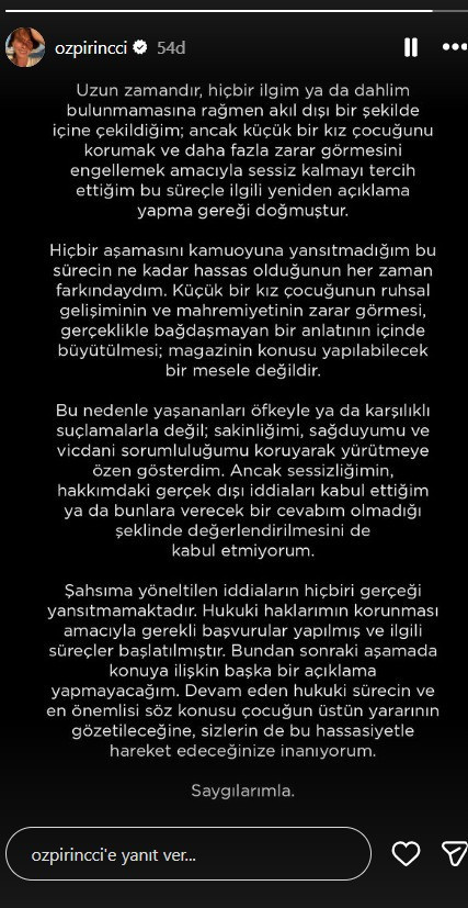 Özge Özpirinçci suskunluğunu bozarak açtığı davayı duyurdu - Resim : 4