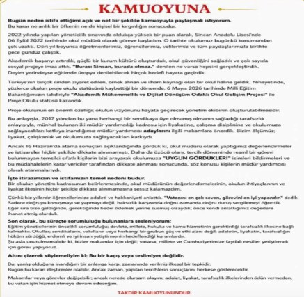 Adam kayırmacılıkta yeni seviye: Proje okula müdürün değil sendikanın 'uygun gördükleri' atandı! - Resim : 3