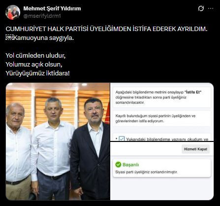 Son Dakika | Özgür Özel yeni partiyi duyurdu: CHP'de istifa furyası başladı - Resim : 2