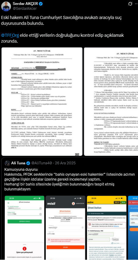 Sınav belgesi ile oynanan hakeme 'bahis hesabın var' denmiş! Yaptığı suç duyurusu ortaya çıktı - Resim : 4