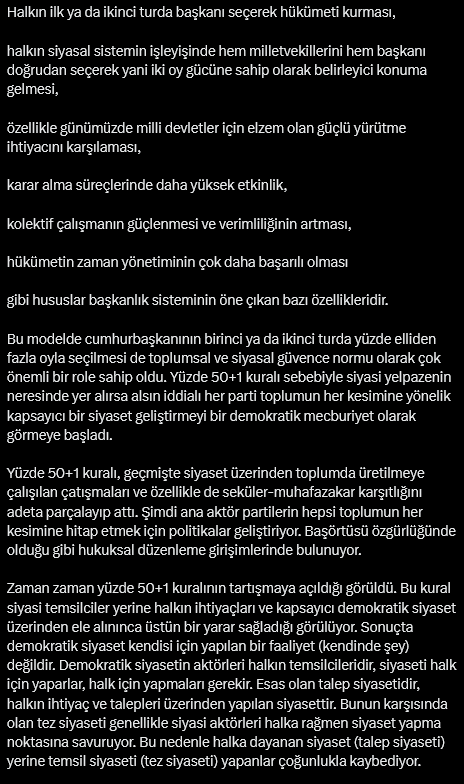 Saray danışmanı Uçum'dan itiraf gibi başkanlık sistemi kutlaması: Geliştirilmesi gereken yerler var - Resim : 3