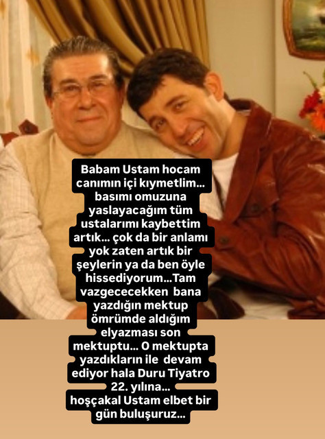 Zihni Göktay'ın ardından yürek yakan paylaşımlar! Türk tiyatrosu büyük ustasını kaybetti - Resim : 5