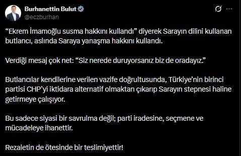 Butlan sözcüsünün "İmamoğlu susma hakkını kullandı" sözlerine CHP'li Bulut'tan sert tepki - Resim : 2