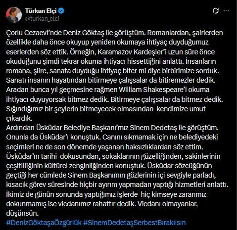 YENİ Partili Türkan Elçi Sinem Dedetaş ve Deniz Göktaş'ı ziyaret etti - Resim : 3