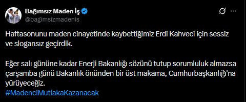 Ankara'da madencilerden Cumhurbaşkanlığına yürüme kararı - Resim : 3