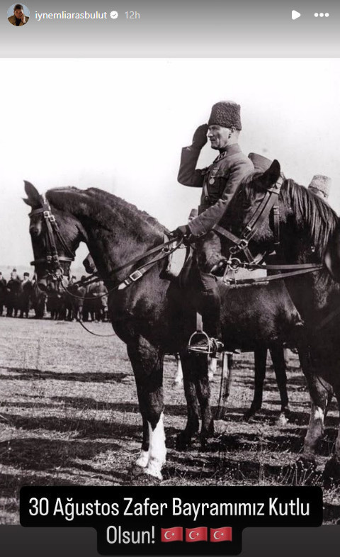 Ünlü isimler 30 Ağustos’u böyle kutladı! - Fotoğraf: 7
