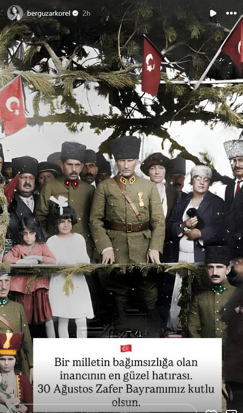 Ünlü isimler 30 Ağustos’u böyle kutladı! - Fotoğraf: 5