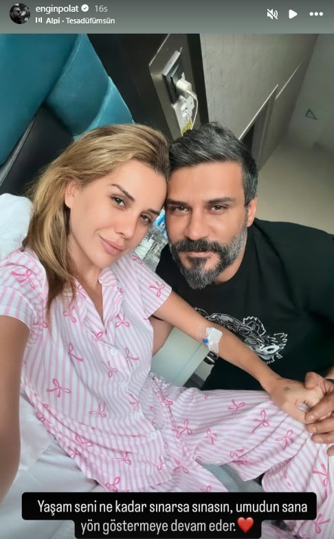 Dilan Polat'ın son hali ortaya çıktı! Engin Polat hastane odasından paylaştı - Resim : 2