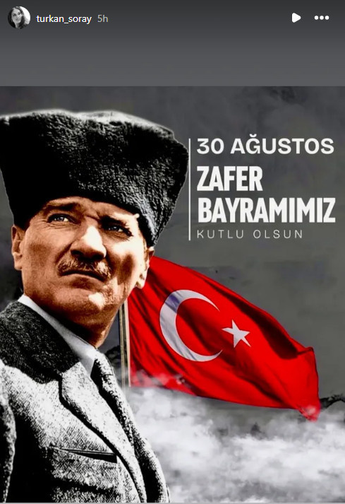 Ünlü isimler 30 Ağustos’u böyle kutladı! - Fotoğraf: 6