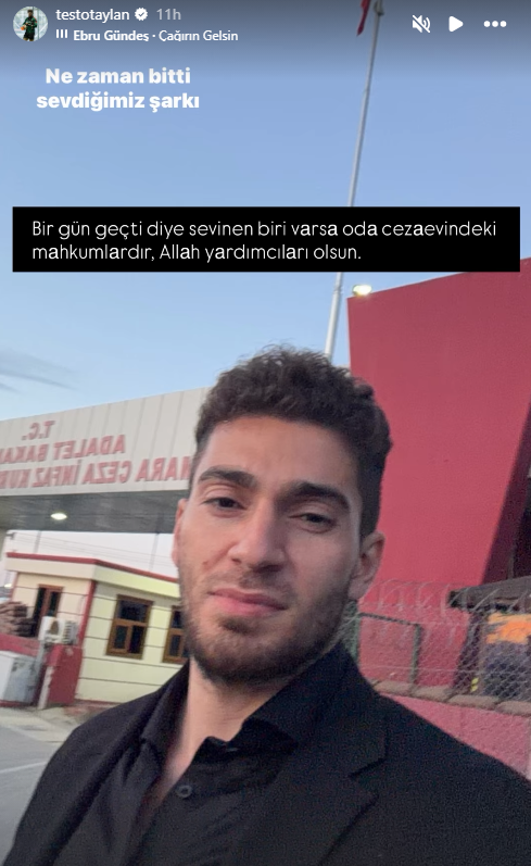 Cezaevinden çıkan Testo Taylan'dan ilk paylaşım! - Resim : 2
