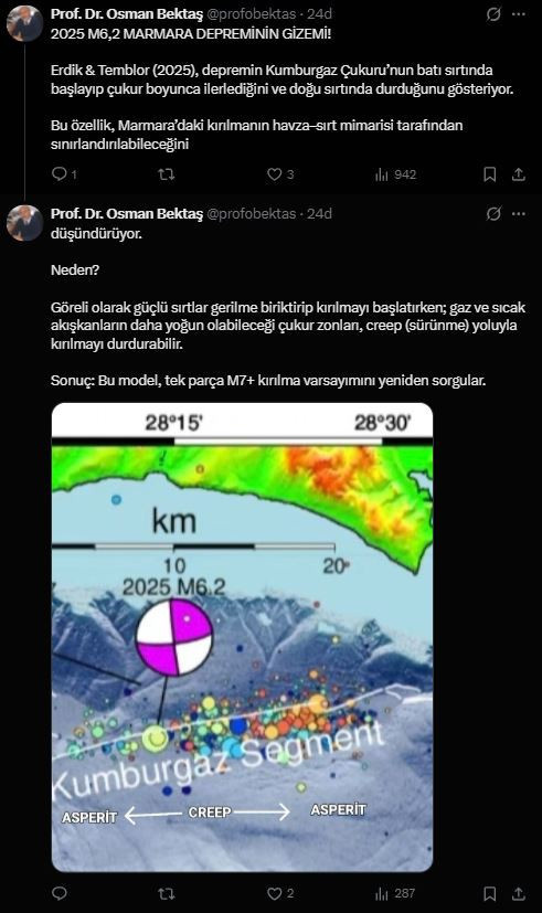 Osman Bektaş Marmara depremi için yeni senaryoyu açıkladı - Resim : 3