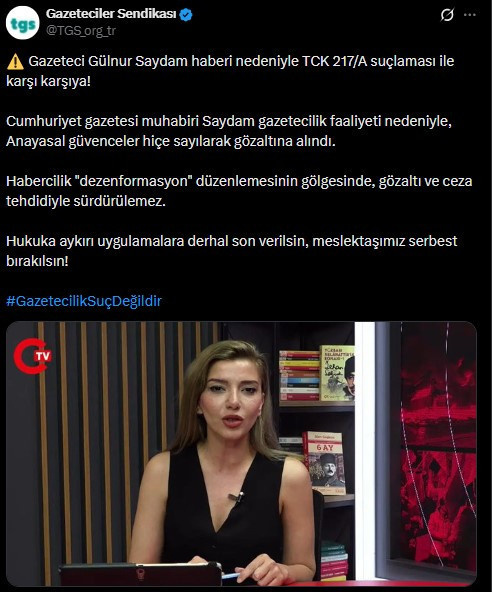 Son Dakika | Gazeteci Gülnur Saydam gözaltına alındı - Resim : 3