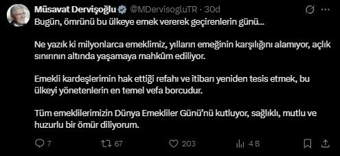 İYİ Parti Lideri Dervişoğlu: Milyonlarca emeklimiz açlık sınırının altında yaşamaya mahkum ediliyor - Resim : 1