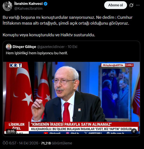 Halk TV'ye atanan kayyum sonrası Kemal Kılıçdaroğlu'na tepki yağdı: Sosyal medya yıkıldı - Resim : 7