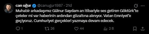 Son Dakika | Gazeteci Gülnur Saydam gözaltına alındı - Resim : 1