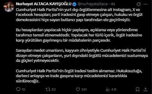 CHP'nin yurt dışı sosyal medya hesapları butlan yönetimine geçti - Resim : 1