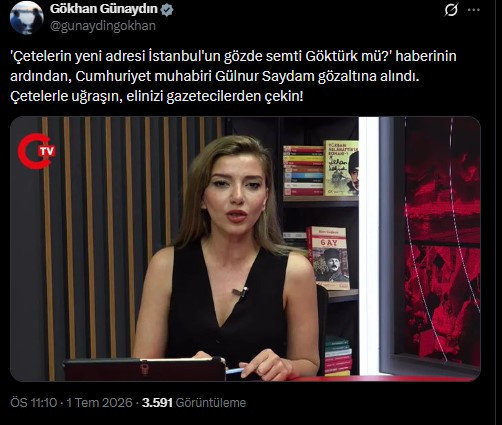 Son Dakika | Gazeteci Gülnur Saydam gözaltına alındı - Resim : 2