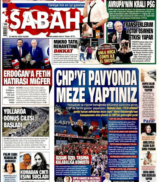 İktidar medyasında Kılıçdaroğlu rüzgarı: Butlan kararından sonra manşetlerden inmedi - Resim : 3