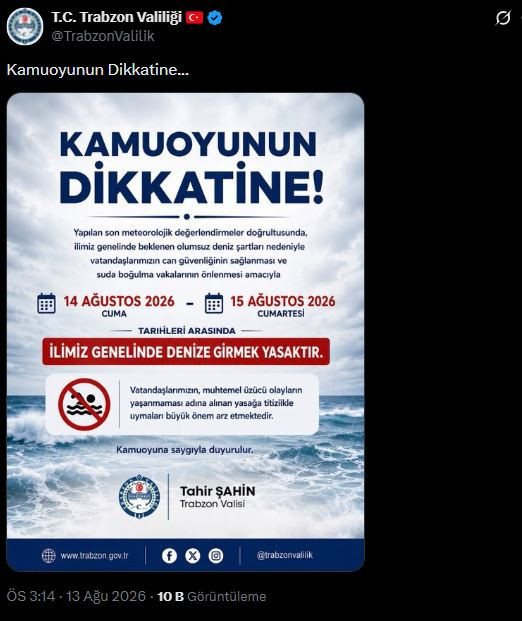 4 ilde daha denize giriş yasağı! Kırmızı bayrak çekildi - Resim : 5