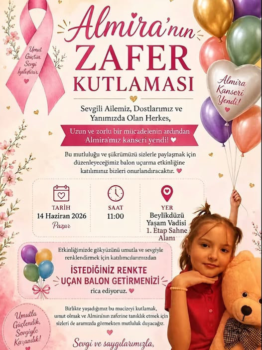 Silivri'de umutları filizlendirdi! Murat Çalık balonları Almira için uçurmaya çağırdı - Resim : 3