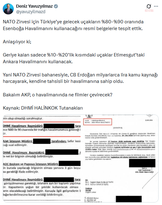 CHP'li Yavuzyılmaz'dan NATO Zirvesi çıkışı: 