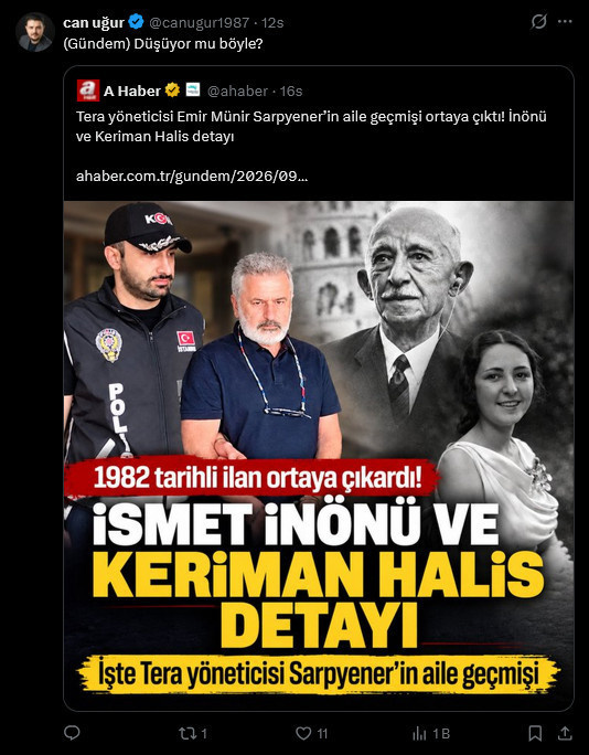 İktidar medyasının İsmet İnönülü fon haberi dalga konusu oldu - Resim : 3
