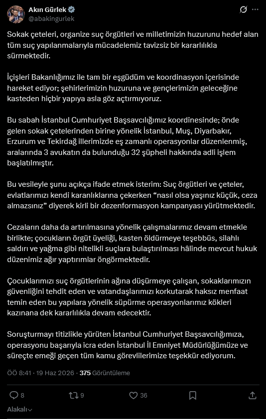 Son Dakika | Yeni nesil çetelere 5 ilde operasyon! Üç avukat dahil 32 kişi gözaltında - Resim : 2