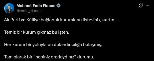 Fon skandalında siyasi bağlantı tartışmasını milyonlar gördü: AKP'ye 10 maddede gerçeği sundu - Resim : 1