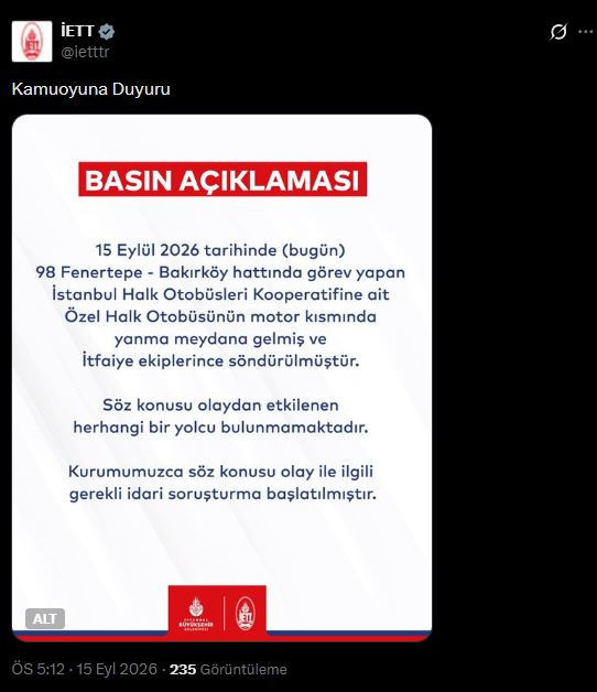 Son dakika | D-100'de İETT otobüsünde yangın! - Resim : 5