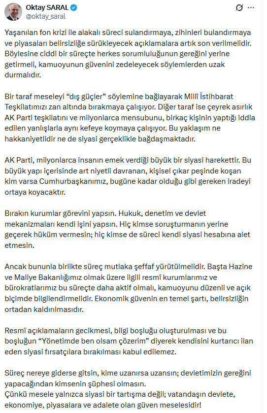 Fon vurgunundaki MOSSAD iddiasına Saray'dan yanıt! Bakanlığı da uyardı - Resim : 2
