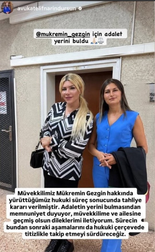 Mükremin Gezgin tahliye edildi - Resim : 1