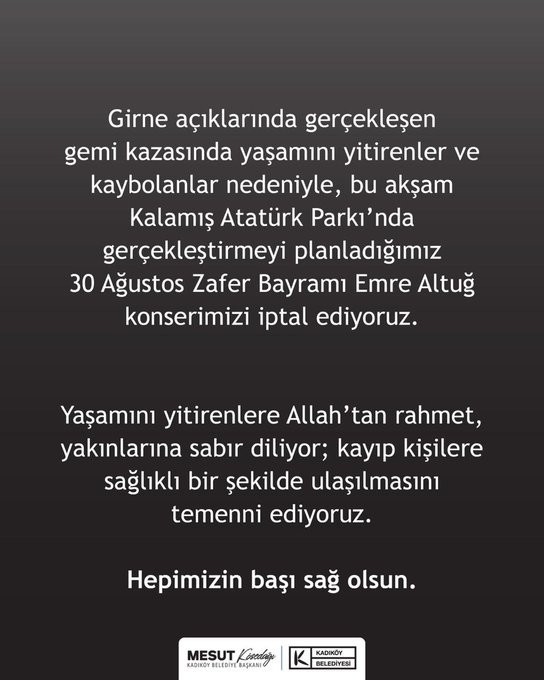 Girne'deki facianın ardından 30 Ağustos etkinlikleri iptal edildi - Resim : 2