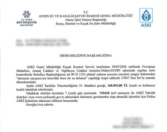 AKP'li Çerçioğlu'ndan yangın söndüren YENİ Partili belediyeye para cezası - Resim : 1