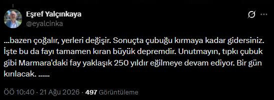 Profesörden Marmara fayı için tansiyonu düşüren açıklama - Resim : 4